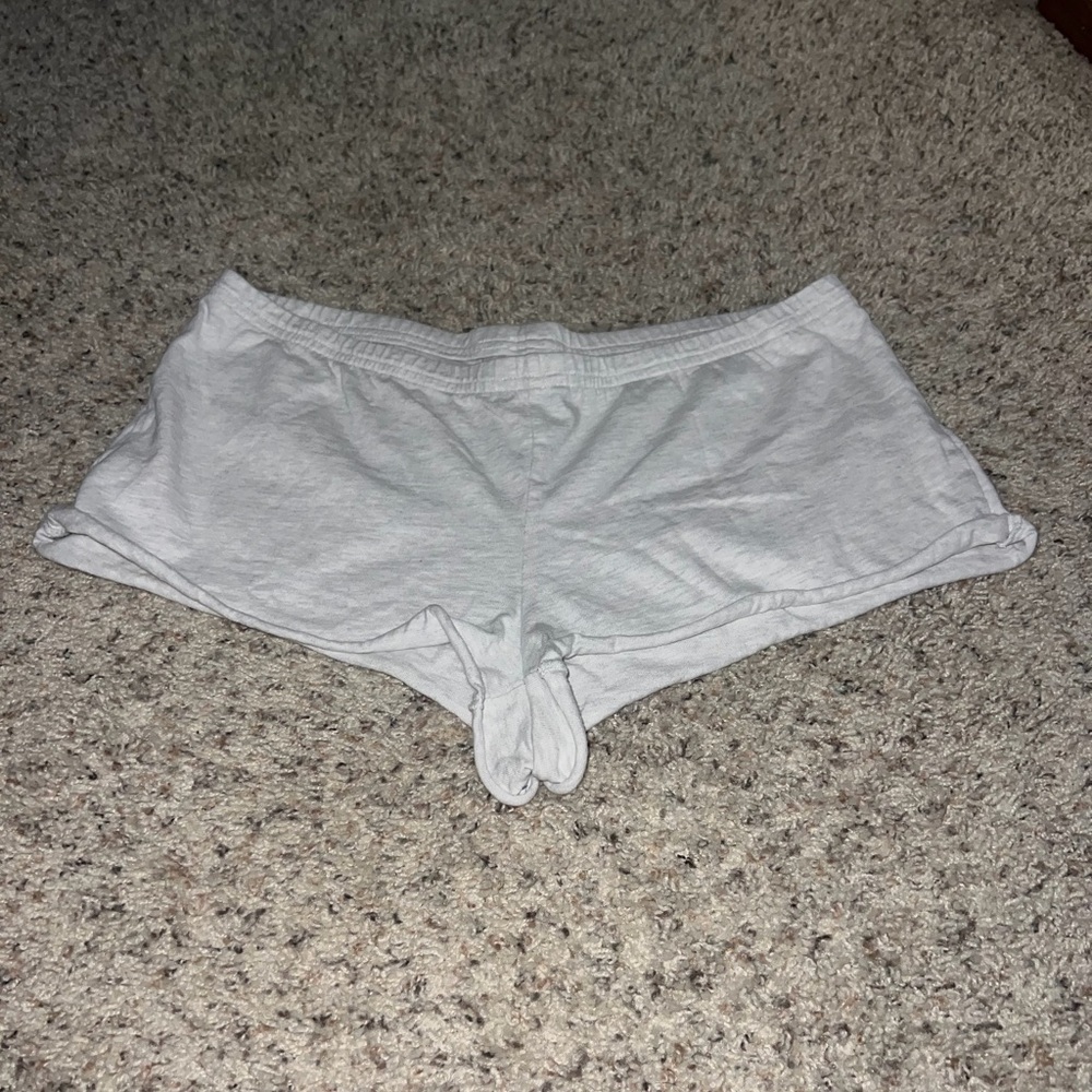 Aritzia Light Gray mini Shorts